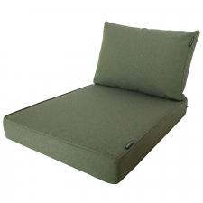 Palettenkissen sitz und rücken carré (80x60cm) - Manchester grün (wasserabweisend)