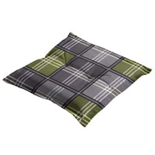 Hockerauflage 50x50 - Patchy olive