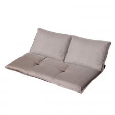 Bankkissen Sitz und Rücken 120cm (120x50cm) - Basic taupe